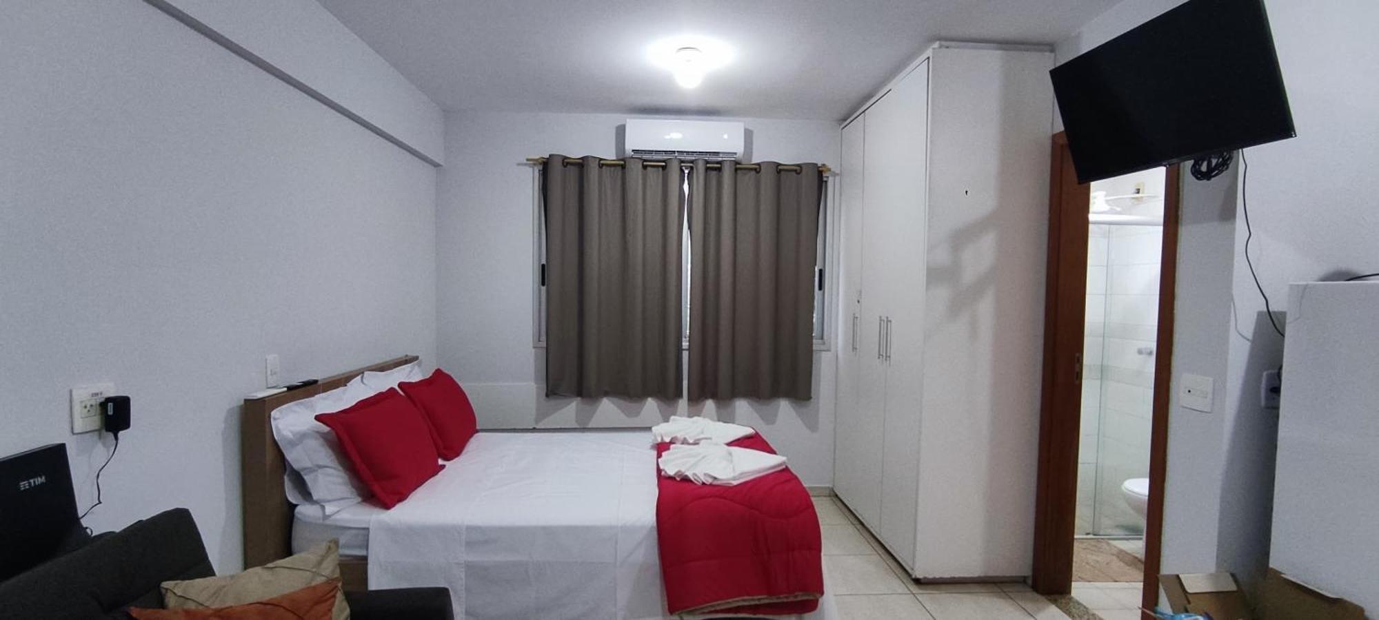 Studio No Bueno - Conforto E Localizacao Perfeita A 9 Minutos Do Goiania Shopping Apartment Exterior photo